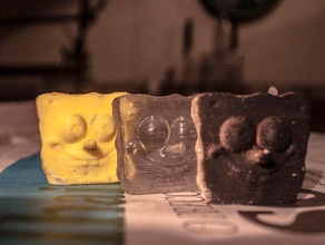 bob dostum tarar kopyaları 3d heykel Sünger spongebob yararlı 3d print model - Mito3D