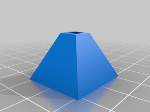 test piramit 3d baskı testleri geometri içi boş yararlı 3d print model - Mito3D