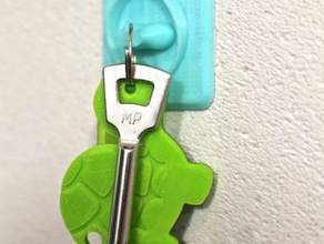 keychain wall socket organization 3d print model - Mito3D