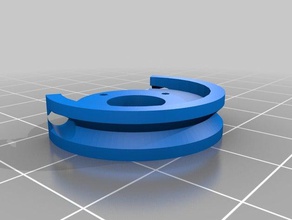 meu personalizados custiomizable servo de polia robótica 3d print model - Mito3D