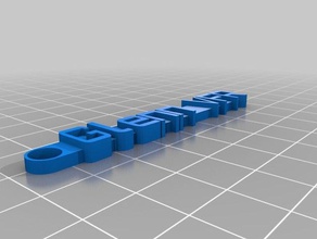 glenn vfr chaveiro organização personalizado 3d print model - Mito3D