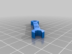 m5 - Schraubenschlüssel tools angepasst 3d print model - Mito3D