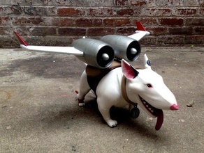 kalın makineleri margos köpeği eddie adında hayvanlar köpek film 3d print model - Mito3D
