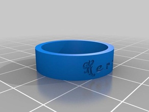 coppie anello anelli personalizzato 3d print model - Mito3D