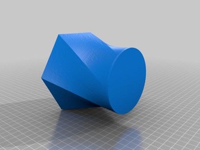 cerchio hex cup contenitori 3d print model - Mito3D
