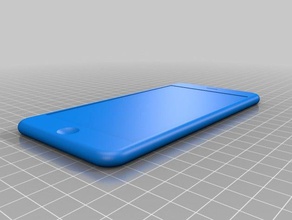iphone 6+ model mobile 6plus mockup 3d print model - Mito3D