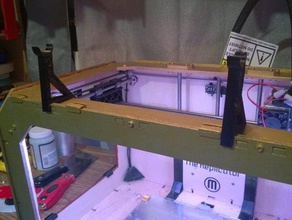 filament holder smaller spools 3d printer accessories spool 3d print model - Mito3D