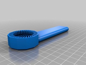 my customized 2 liter soda bottle opener closer wrench kitchen dining 3d print model - Mito3D