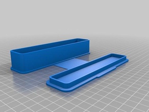 pencilbox v2 les conteneurs personnalisé 3d print model - Mito3D
