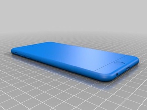 iphone 6 plus mockups mobile prop 3d print model - Mito3D