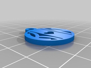 kaylees monogram pendant gioielli personalizzato 3d print model - Mito3D