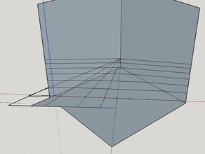 illusion Raum math Kunst box 3d print model - Mito3D
