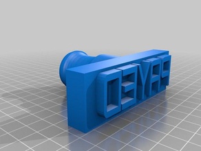 am -pagato - stamp i segni loghi personalizzato 3d print model - Mito3D