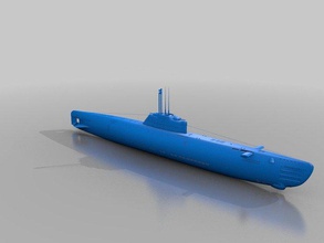 U-Boot Fahrzeuge 3d print model - Mito3D