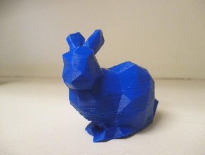 impresso poli stanford bunny 3d impressão 3d print model - Mito3D