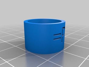 457 anillo los anillos personalizado 3d print model - Mito3D