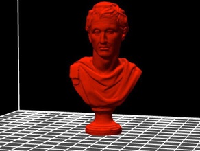 greco commediografo menandro 342-291 bc ora stl sculture 3d print model - Mito3D