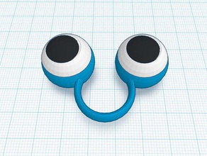 fabuloso de mirones otros los niños ojos marioneta dedo divertido 3d print model - Mito3D