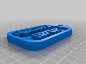 Springfield Bagaj etiketi ev özelleştirilmiş 3d print model - Mito3D