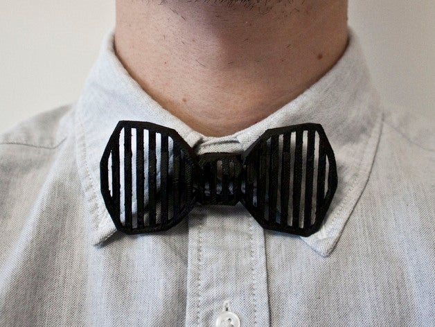 faux-cravate accessoires bow-tie de la mode portable 3D print model - Mito3D