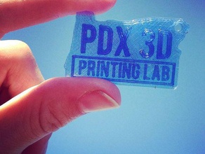 portland 3d-Druck-Labor Schlüsselbund Schlüsselanhänger local maker faire meetup omsi oregon pdx 3d print model - Mito3D
