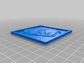 allende keychain lithopane keychains customized 3d print model - Mito3D