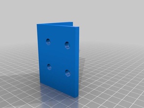 maxifab lower corner bracket beta 3d printer parts useful 3d print model - Mito3D