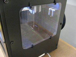 pannello laterale clip replicator 2 3 d la stampante accessori recinto aggiornamenti 3d print model - Mito3D