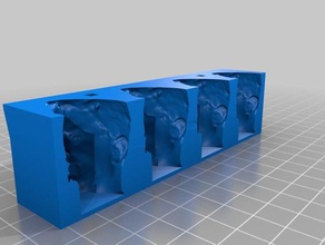 colbert vasos de chupito hielo del molde fuentes la casa el bandeja stephen 3d print model - Mito3D