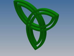 celtic knot 2 sculptures jewelry stl 3d print model - Mito3D