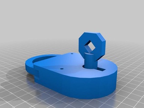printable cadeado outros 3d chave reprap útil 3d print model - Mito3D