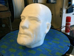 walter white esculpir placa pessoas breaking bad do busto heisenberg escultura 3d print model - Mito3D