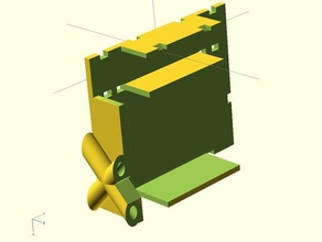 mikrokopter alıcı tutucu gr-24 empfaengerhalter f&uumlr rc araçlar 3d print model - Mito3D