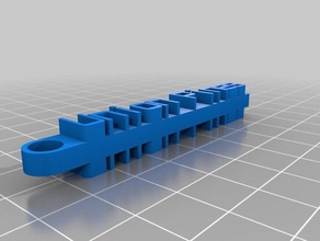 nion Kiefern Schlüsselanhänger - Organisation angepasst 3d print model - Mito3D