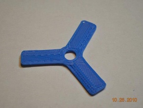 rubber band powered fliegende Ding 2 andere ansys Spielzeug 3d print model - Mito3D