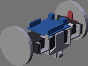 printable robô de classificação outros reprap brinquedo arduino o blender móvel robótica 3d print model - Mito3D