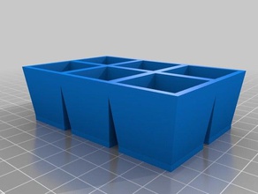 mini ice cube tray kitchen dining thing 3d print model - Mito3D