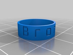 brony ring rings customized 3d print model - Mito3D