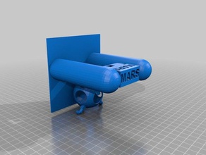 base de marte 3d impresión 3d print model - Mito3D