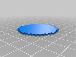 spur gear parts customized 3d print model - Mito3D