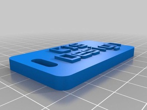 luggage label organization customized 3d print model - Mito3D