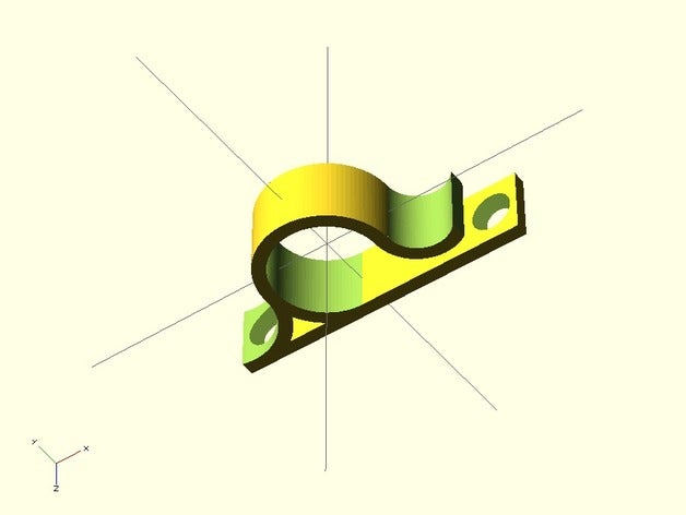 Kabel-clip Teile 3D print model - Mito3D