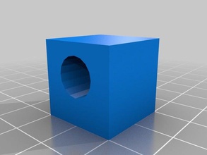 cube callibration test added highres 1cm versions 3d printing tests 3d print model - Mito3D