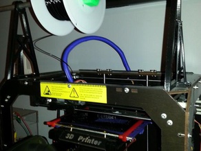 2x replica top mount spool holder v1 3d printer accessories 3d print model - Mito3D