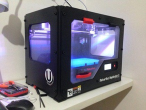 acrylic window replicator 2 3d printer accessories 3d print model - Mito3D