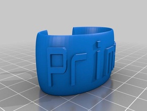 primas personalizado de la banda pulseras 3d print model - Mito3D