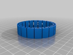 lil nate bracelets customized 3d print model - Mito3D