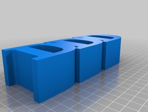 três ds outros personalizado 3d print model - Mito3D
