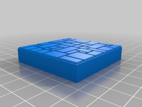 openforge pierre plancher de brique jouet jeu accessoires donjon donjons dragons rpg tuiles terrain wargaming 3d print model - Mito3D