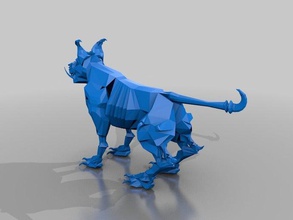 perro criaturas 3d print model - Mito3D